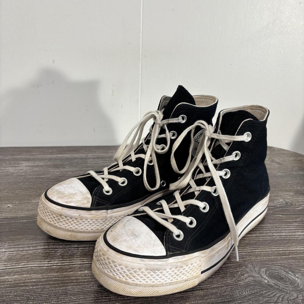Converse Chuck Taylor All Star 2 Shoes Womens Size 8 Black High Top Sneaker